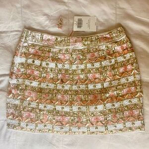 Embellished  Mini Skirt